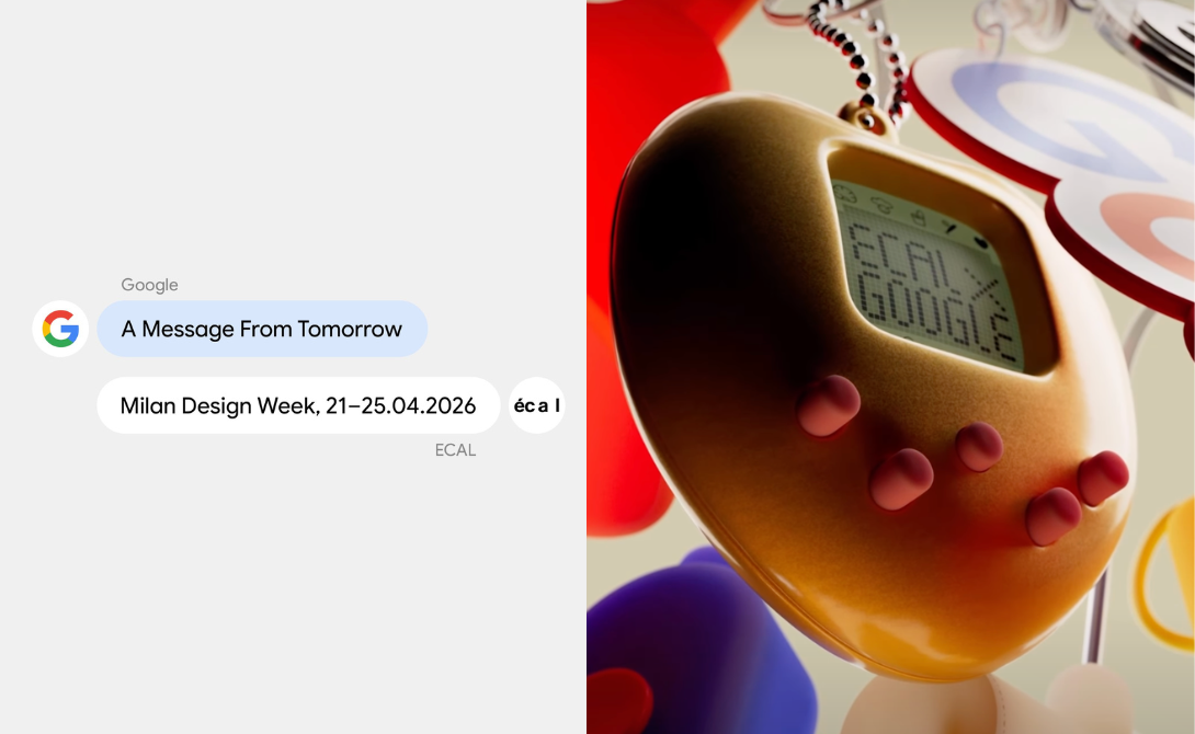 Google x ECAL Milan Design Week 2026