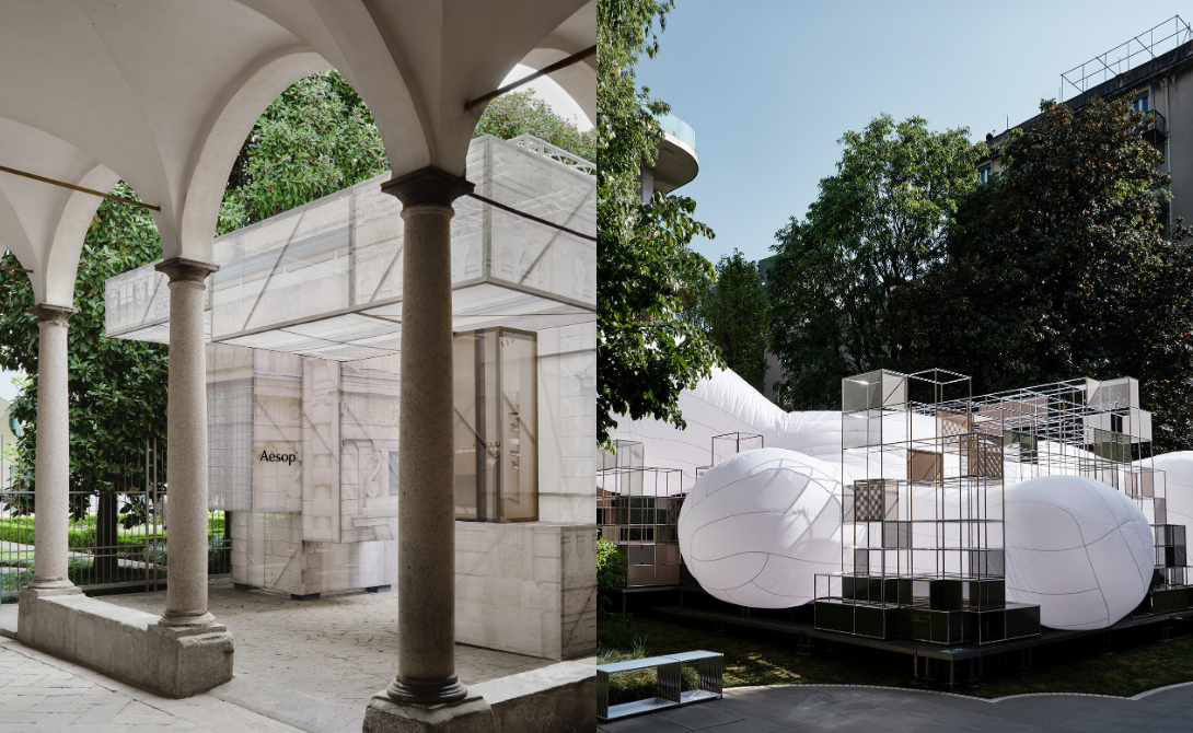 Aesop's ' "The Factory of Light" and USM x Snøhetta "Renaissance of the Real"